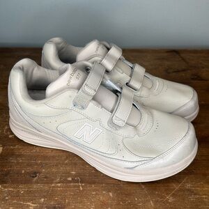 New Balance Beige 577 Mens Hook & Loop Walking Shoe Size 12 (MW577VB)